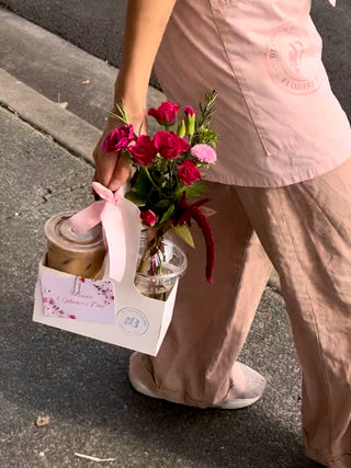 Flower/Coffee Bundle