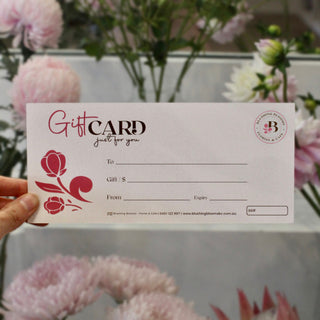 Blushing Gift Card